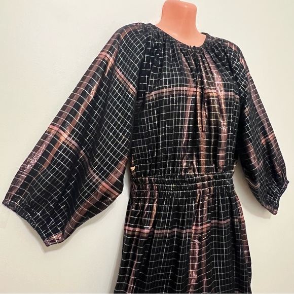 Apiece Apart Quincy Metallic Jumpsuit Onesie Formal Party Mobwife - Picture 10 of 16